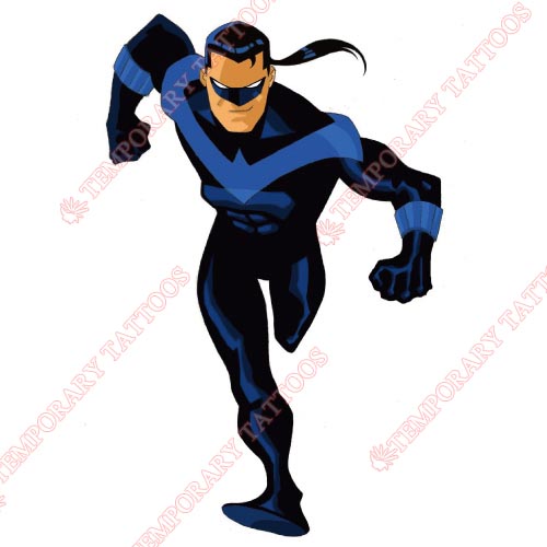 Nightwing Customize Temporary Tattoos Stickers NO.424